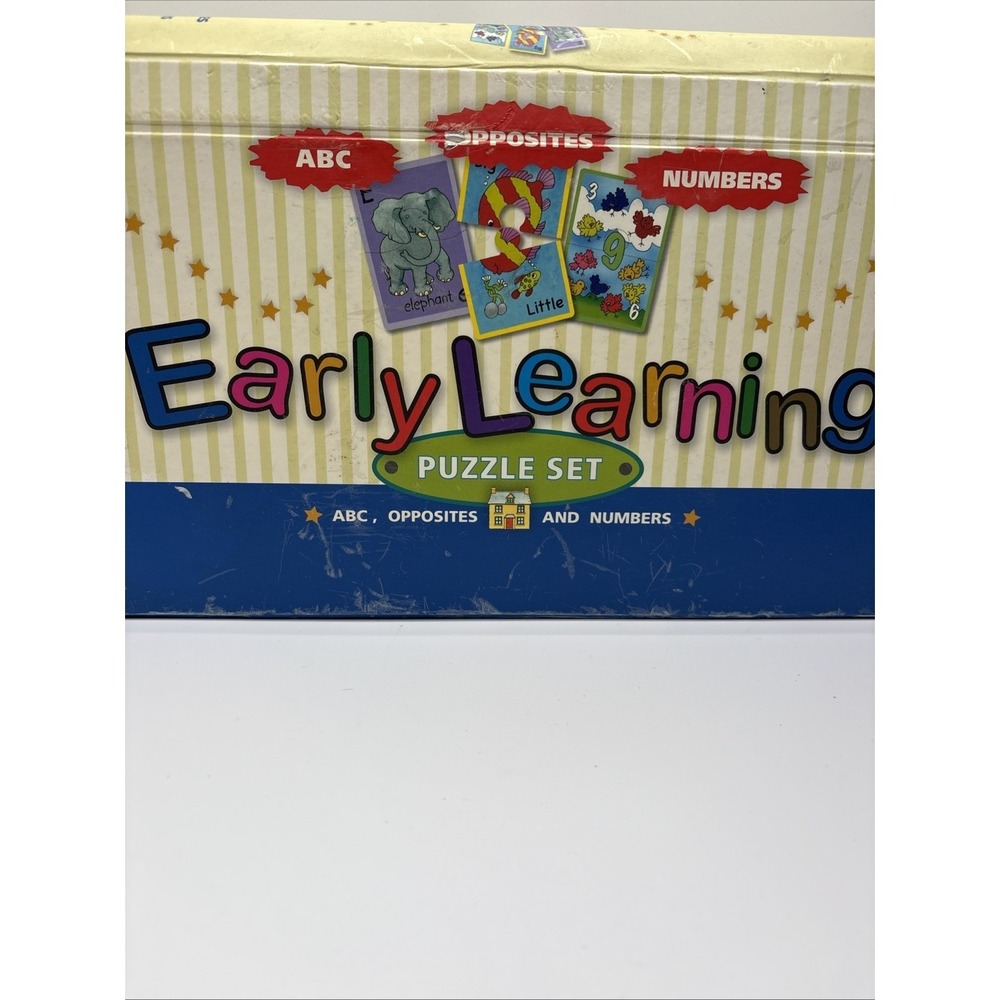 Easy Learning Flashcard Puzzles Language & Math Fun Learning! Pre- Owned - Picture 2 of 10